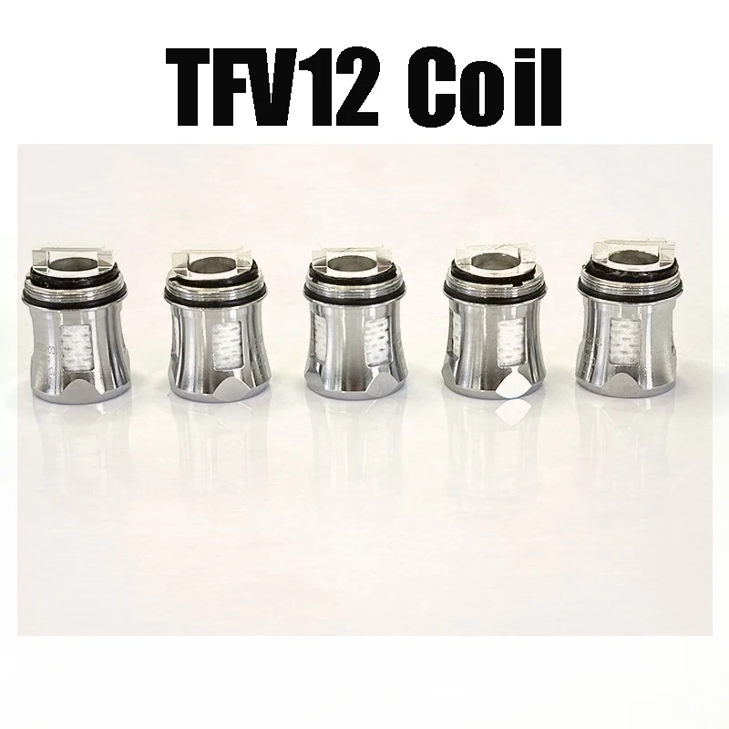 5 قطعة/الحزمة ل SMOK TFV12 الأمير خزان شبكة 0.17ohm لفائف 70-130 واط أفضل 100-120 واط ل SMOK TFV12 الأمير خزان #1