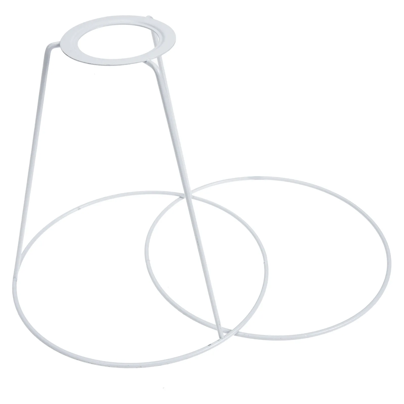 1 Set Vintage Lamp Shade Frame Wire Lamp Cover Rack For Diy Table Floor Pendant Light Home Restaurant Coffee Shop Decoration
