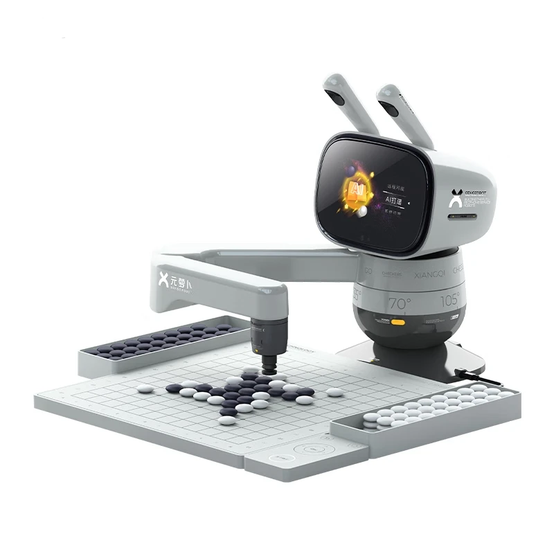 

Senserobot AI Chess Robot 4-in-1 Enlightenment Edition, Go, Chinese Chess, International Chess, Gomoku