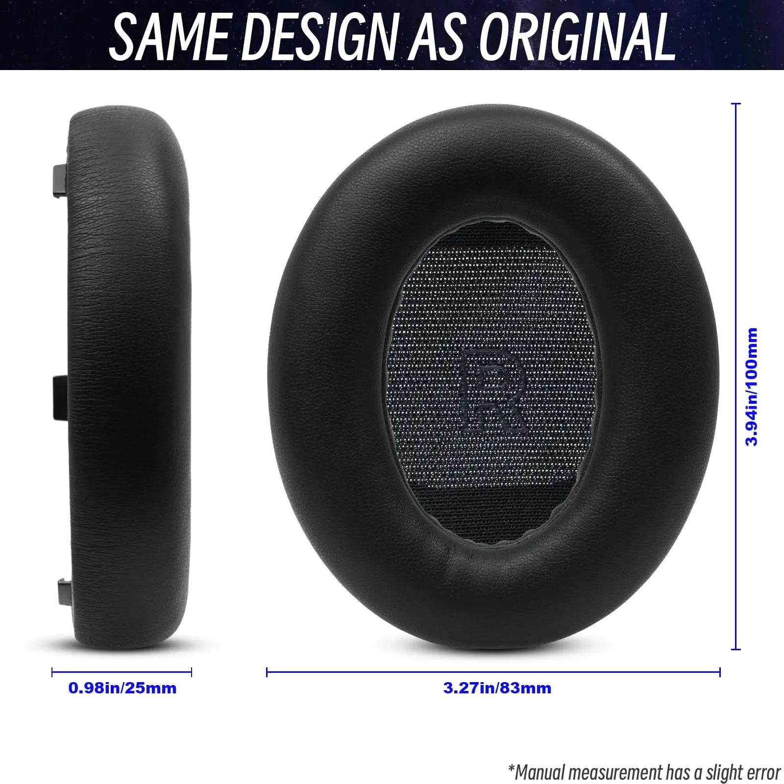 Cuscinetti auricolari di ricambio per cuffie Bose QuietComfort (QC) Ultra Memory Sponge Sleeves Cover Case Parti di riparazione