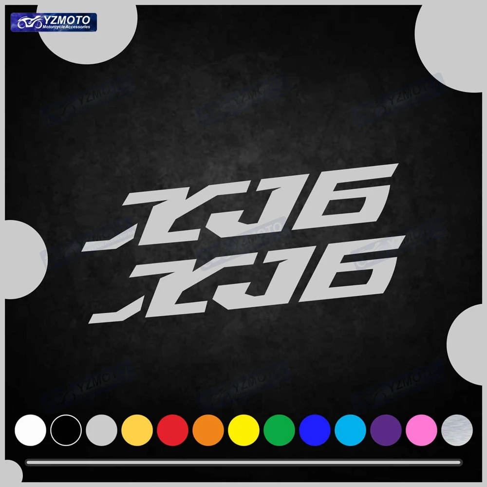 Аксессуары для мотоциклов XJ6, гоночная наклейка, кузов топливного бака, логотип, наклейка, обтекатель двигателя, лобовое стекло, шлем, декоративные наклейки