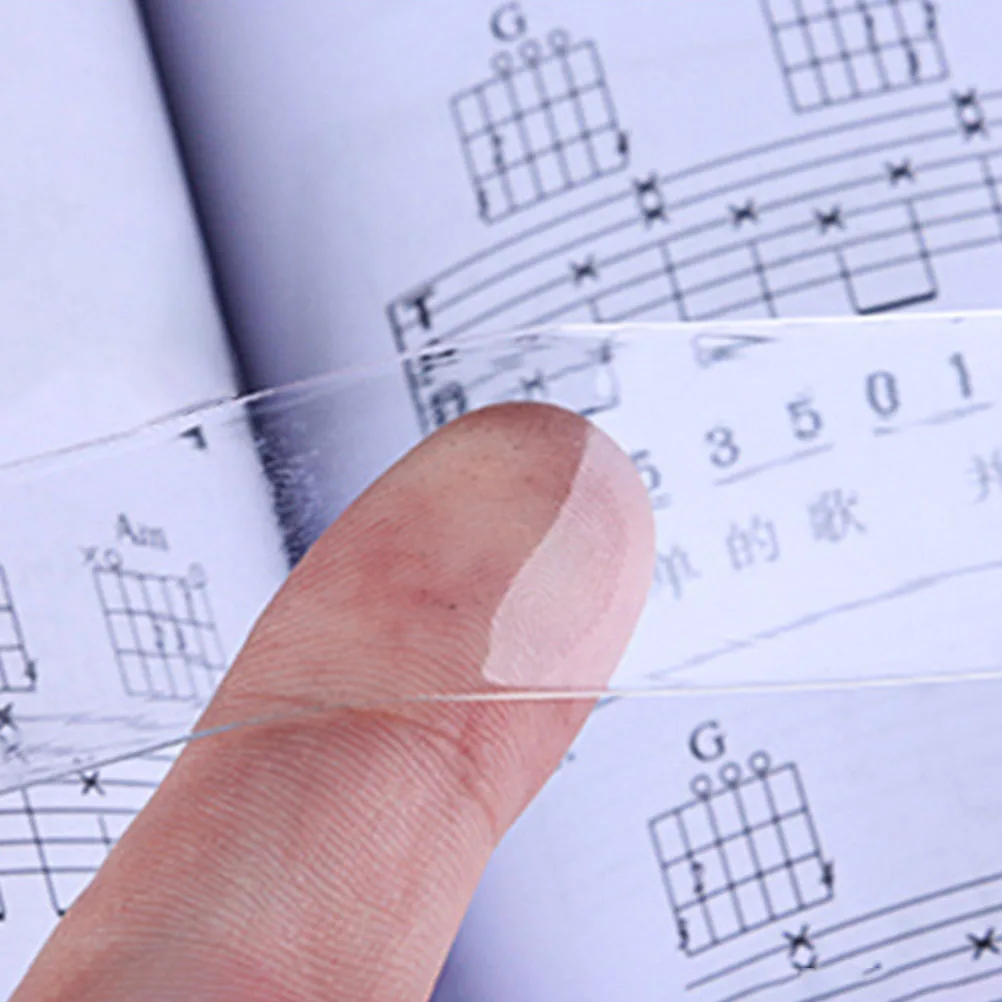 

Piano Score Tape Accessories Performance Simple Music Assistant Page Fixing Belt Folder Portable Fixed Band Strap Metronome