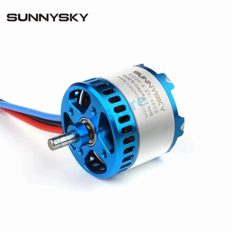 SunnySky X Series V3 X4120 KV480/KV550/KV650 6S Brushless Motors for RC Drone 70E 3D 3A Airplane Fixed Wing Helicopter