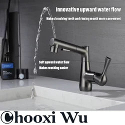 CHOOXIWU-Multifunctional pull-out basin faucet, 360° rotation, hot and cold dual control