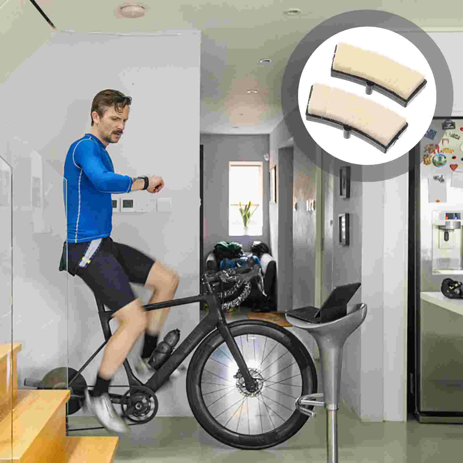 

Indoor Brake Pads Fitness Cycling Bikes Pp Plastic Exercise Brakes Braking Discs