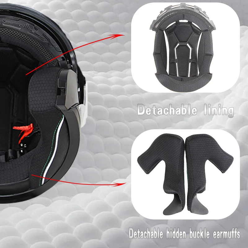 715 오토바이 듀얼 바이저 플립업 모듈러 풀페이스 헬멧 안티포그 스트리트 바이크 레이싱 헬멧 여성 및 남성용 레트로 3/4 헬멧