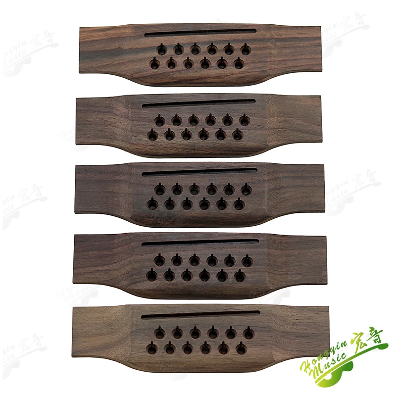 12 string Guitar Universal Bridge Replacement Parts High Quality Solid Wood Guitar Accessories 154*41.2*9  Rosewood