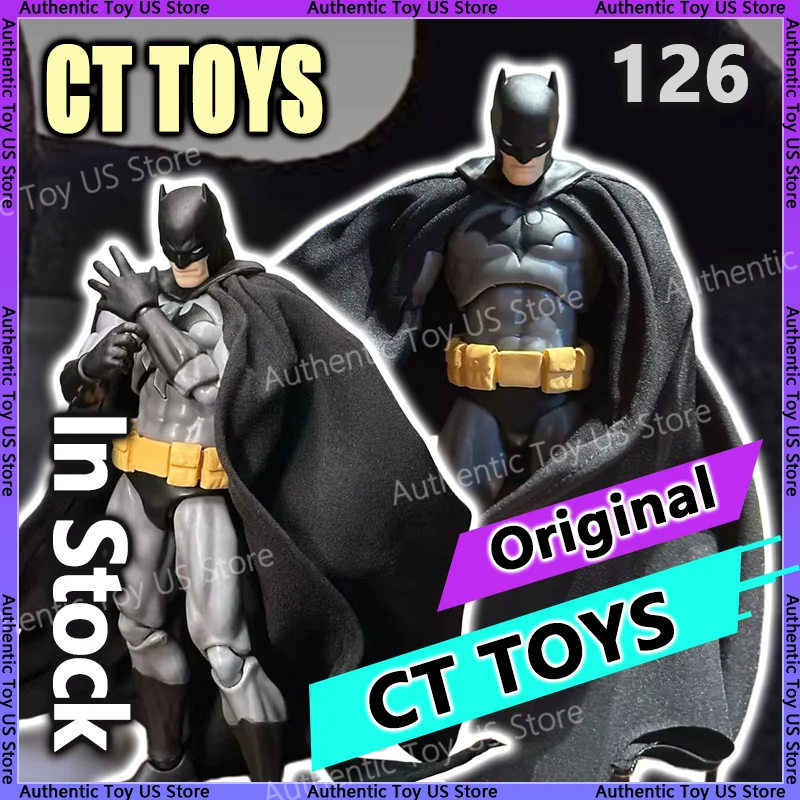 باتمان هش مافيكس 126 تيار مستمر باتمان الشكل عمل الشكل أنيمي Shf تمثال تمثال نموذج هدية مخصصة للأطفال اللعب بواسطة Ct اللعب