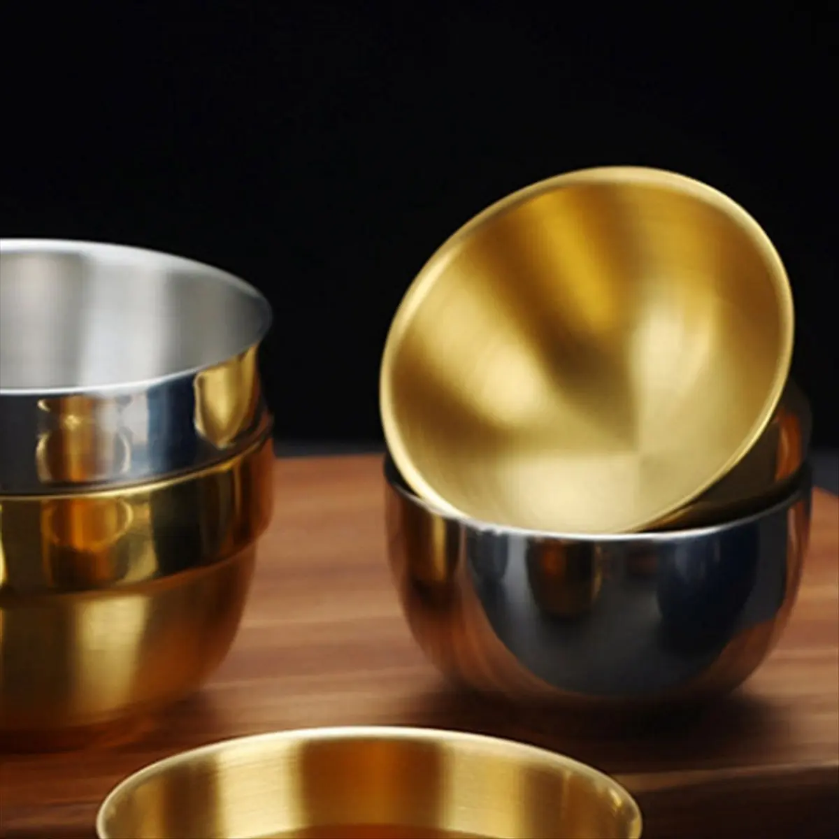 A20I 45ml Stainless Steel Sake Cup Double Layer Mini White Wine Cup for Tea Water Cups Industrial Style Kitchen Drinkware,A