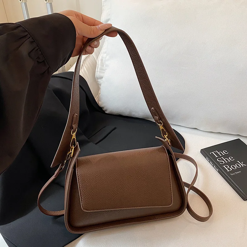 

2025 Women‘s Underarm Crossbody Bag, Fashion Niche Tote Purse, Genuine Leather Multi-way Shoulder Bag, Handbags for Women