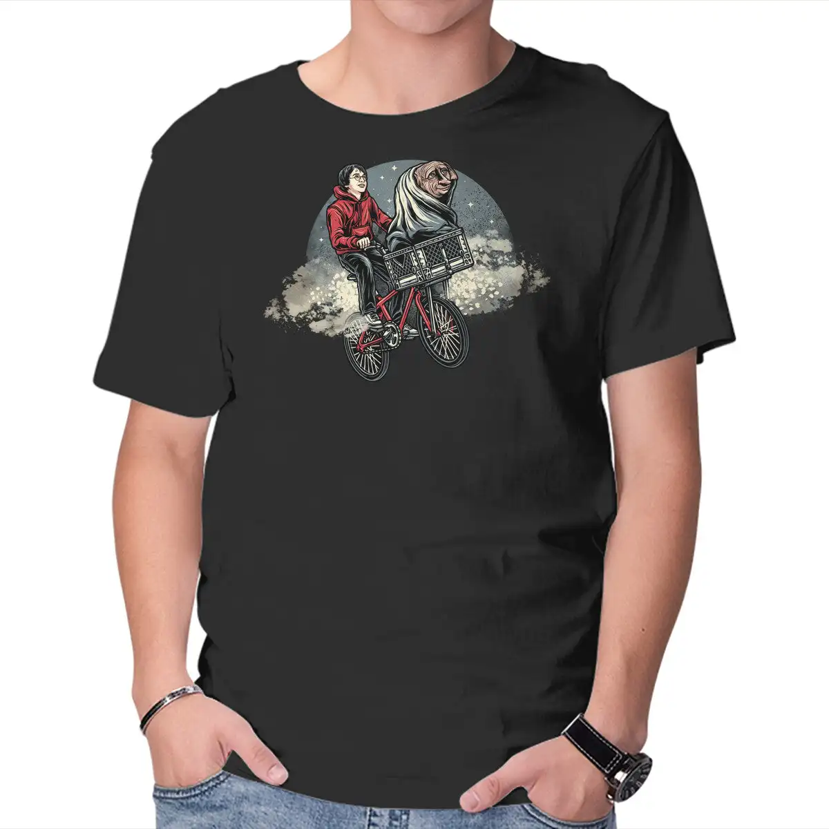 Alternate Universe Anime Graphic T-shirts For Men Clothing Women Short Sleeve Tees Vintage High Quality 100%Cotton