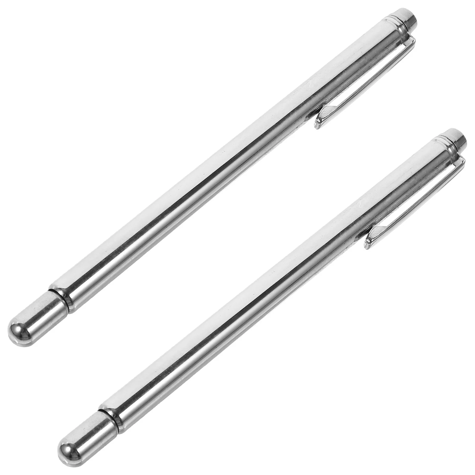 

2Pcs Dowsing Rods Stainless Steel Durable Portable Divining Rods Outdoor Probe Detection Tools Divination Sticks Kit