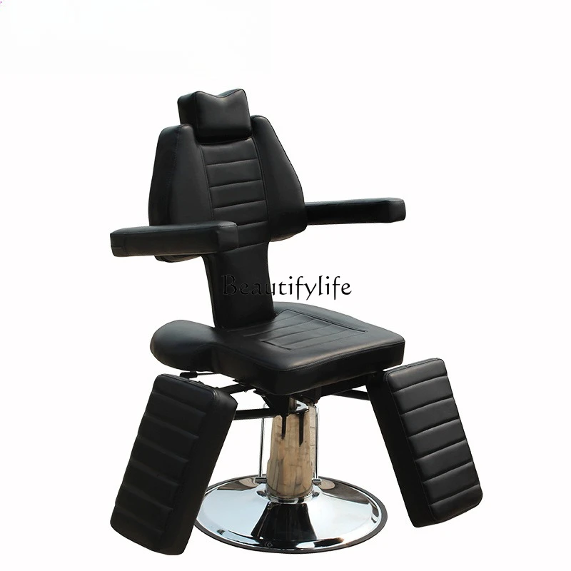 1**Multifunctional Tattoo Chair Rotatable Lifting Beauty Tattoo Bed Chair