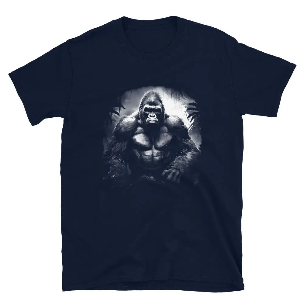 Gorilla Silverback Jungle King T-shirt - Bold Design for Adventure Lovers