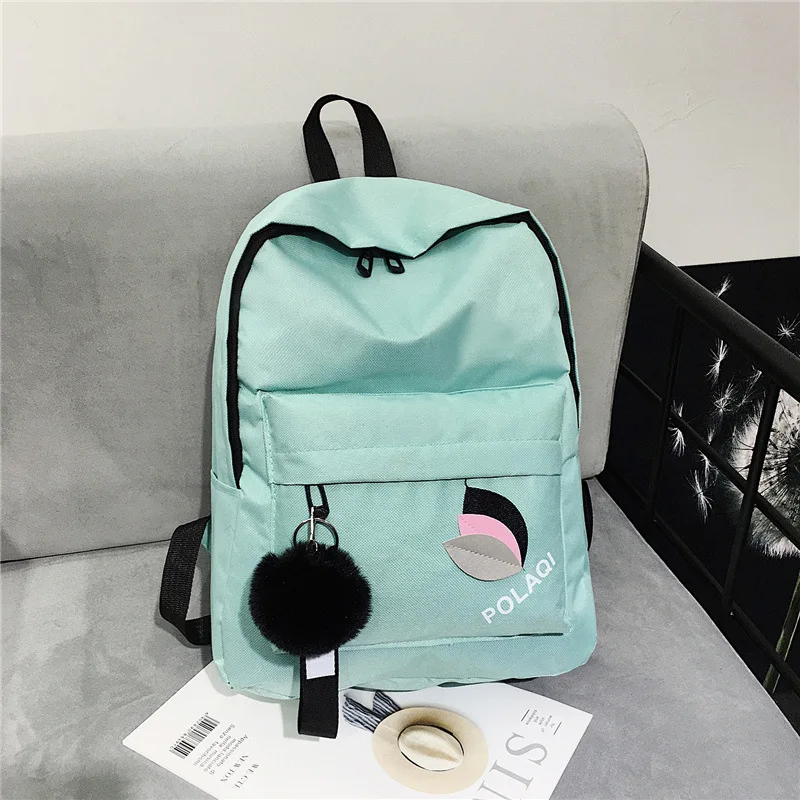 

New Fashion Women's Backpack Korean Edition Trendy Casual Bag Nylon Cloth Large Capacity Backpack Youth Bag