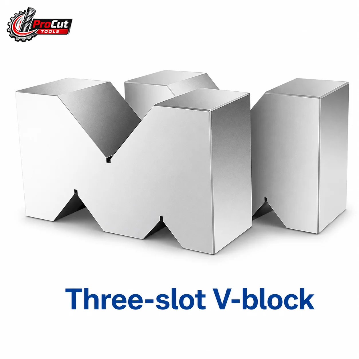 Precision Equal‑Height V Block Three‑Groove V‑Iron CMM Marking Fixture For Workpiece Measuring Positioning