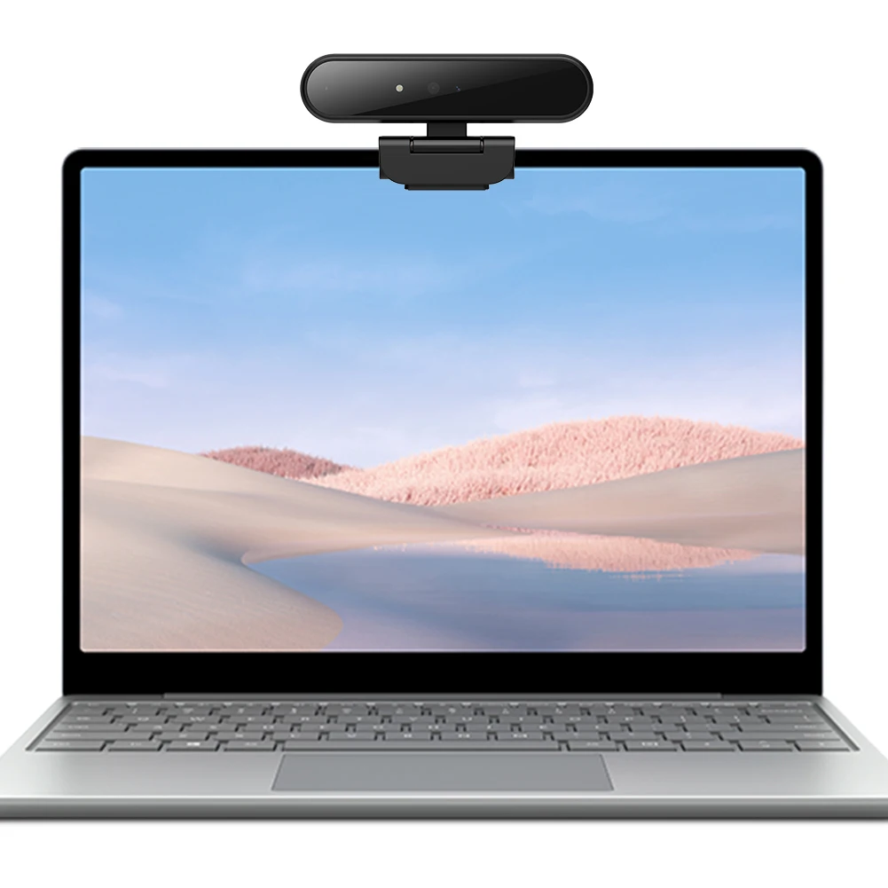 

Facial Recognition Webcam Built-in Microphone for Windows 10/11 USB Computer Webcam Computer Web Camera for Computer Laptop