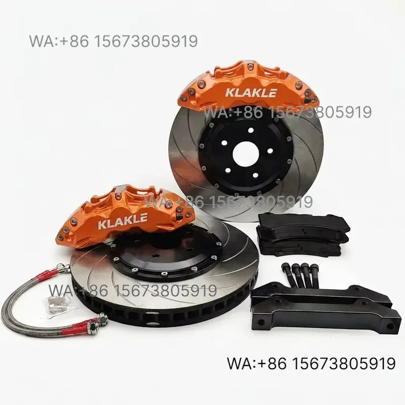For  Wmwmnu New 6 Piston Aviation Aluminum Alloy Brake Caliper Kits OE435120P100 380mm  KLAKLE  A-CLASS 2013