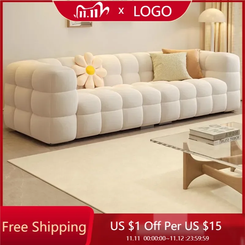 

Cloud Accent Living Room Sofas Minimalist Sectional Futon Lazy Cute Living Room Sofas Children Koltuk Takımı Kitchen Furniture