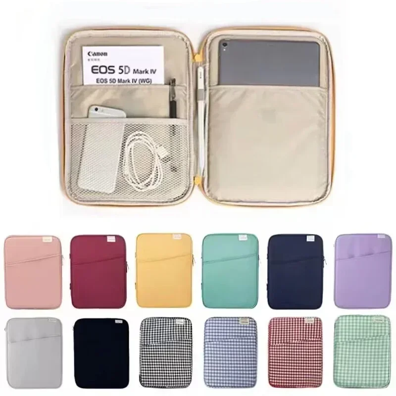Tablet Bag 11inch For iPad Air4 5 Pro 11 10.9  iPad Case 10.5 inch For XiaoMi 5 Samsung Huawei Lenovo Shockproof Pouch Bags