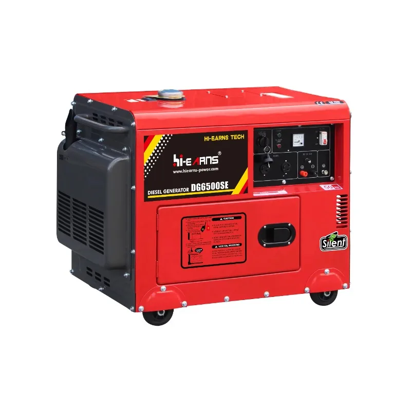 

4.6KW 5.8KVA 50Hz Single Phase Silent Diesel Generator for Home