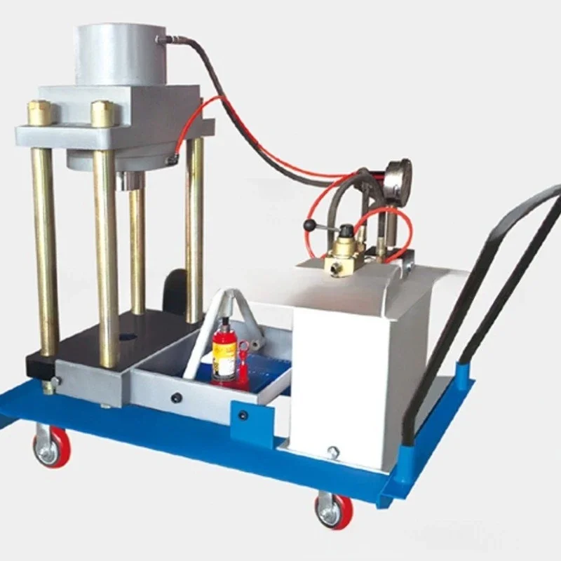 شاحنة شاحنة هوائي عمودي رمح التفكيك والتجميع آلة التوجيه الكرواسون Kingpin الصحافة آلة التجميع QDZ-150T