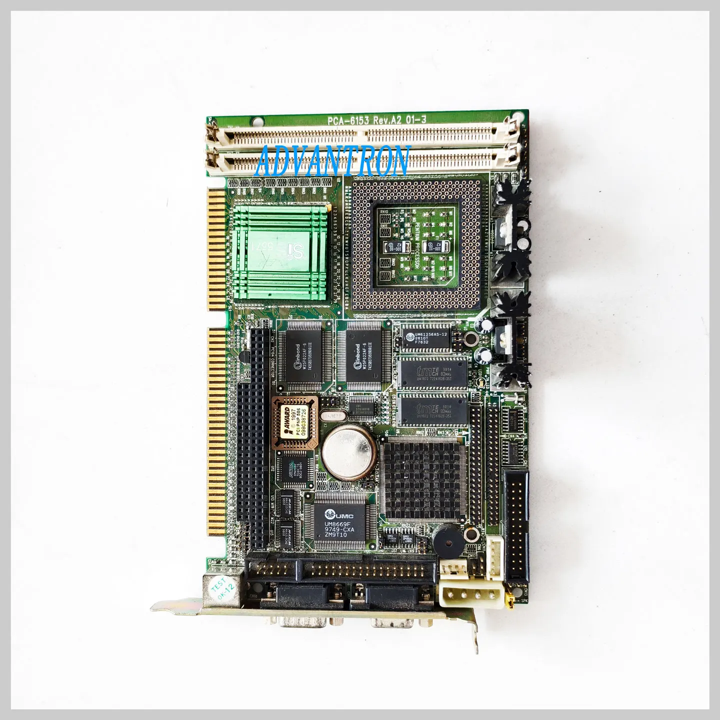 PCA-6153 Rev.A2 01-3 산업용 제어 반길이 카드 고품질 산업용 제어 마더보드