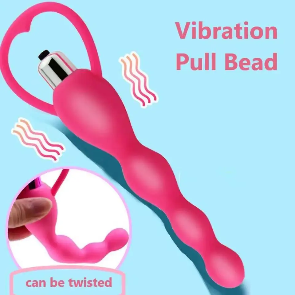 1/10 Modes Masturbator Sex Toy for Women Anal Vibrator Soft Silicone Plugs Dildo Couple Butt Plug Silicone Adult Products 18+