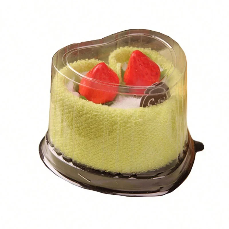 Cute Kawaii Cake Wash Towels - Multi colored Square Towels, Wash Towels, Handtowels