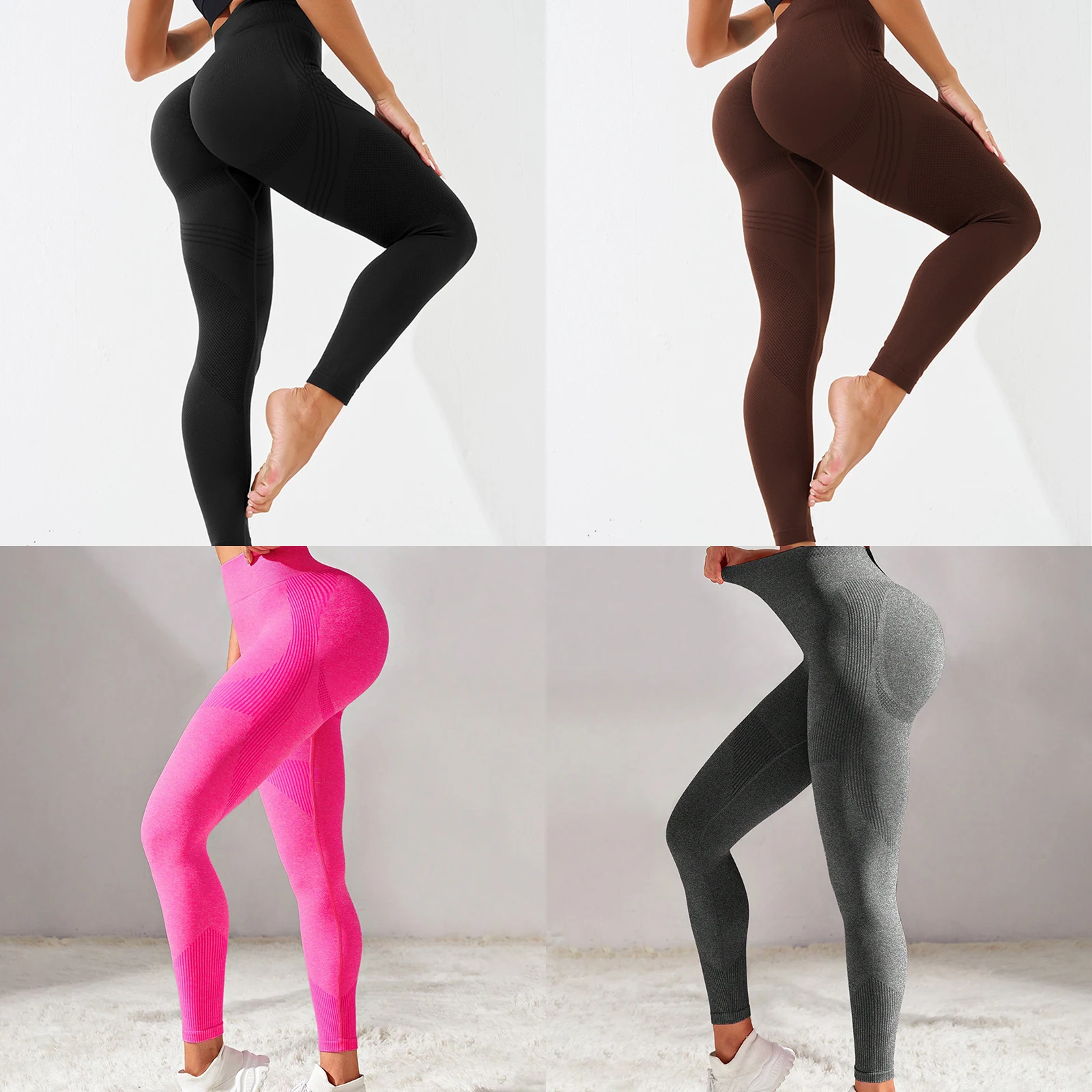 Yoga Leggings Women Fitness Leggings Running Cycling Pants Breathable Sports Leggings High Waist Summer Workout Gym Clothing