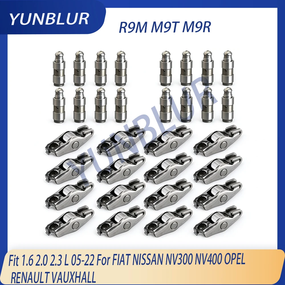 R9M M9T M9R Engine Valve Lifter / Rocker Arm Kit Fit 1.6 2.0 2.3 L 05-22 For FIAT NISSAN NV300 NV400 OPEL RENAULT VAUXHALL