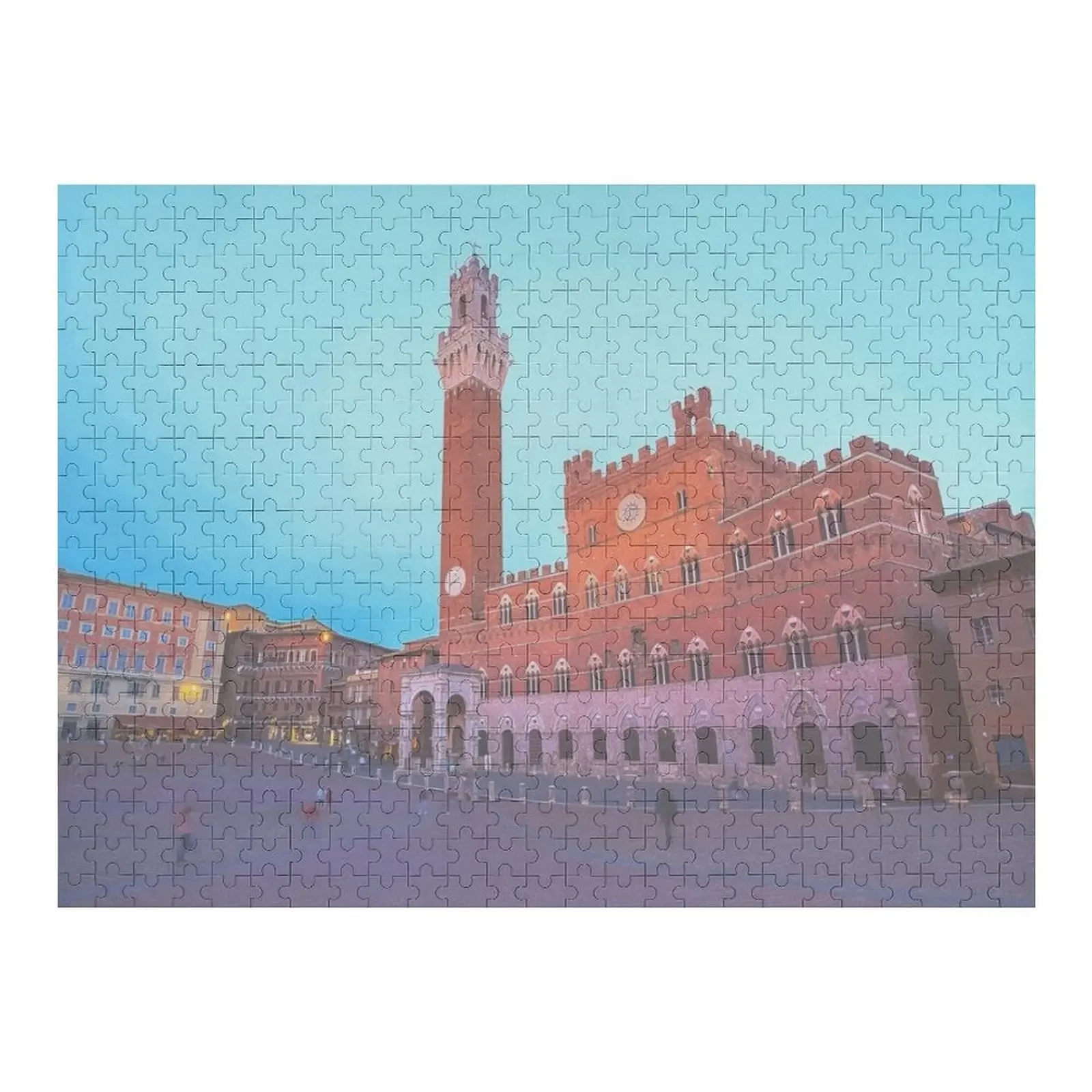 

City tower, at the heart of Siena, Italy Jigsaw Puzzle Wood Animals Custom Child Custom Photo Customized Toys For Kids Puzzle