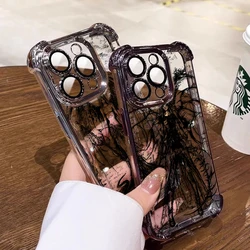 Luxury Black Angel Death Demon Case For Samsung A73 A55 A54 A53 A35 A33 A34 A25 A24 A23 A16 A15 A14 5G Shockproof Armor Cover