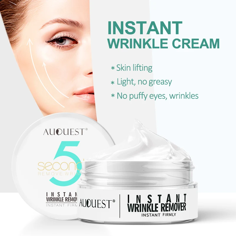 

AUQUEST 5 Seconds Instant Anti Wrinkle Face Cream Peptide Anti Aging Lifting Firming Nourish Facial Cream Skin Care