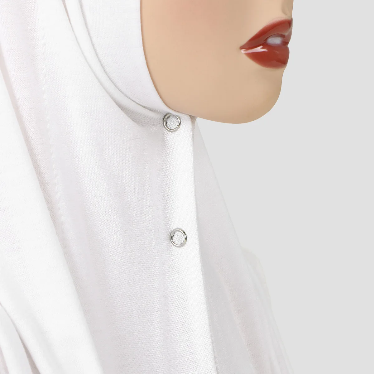 

Women Jersey Headscarf Button Instant Scarf Amira Head Wrap Cover Turban Bonnet Muslim Hijab Islam Prayer Niqab Nikab Hat Mujer