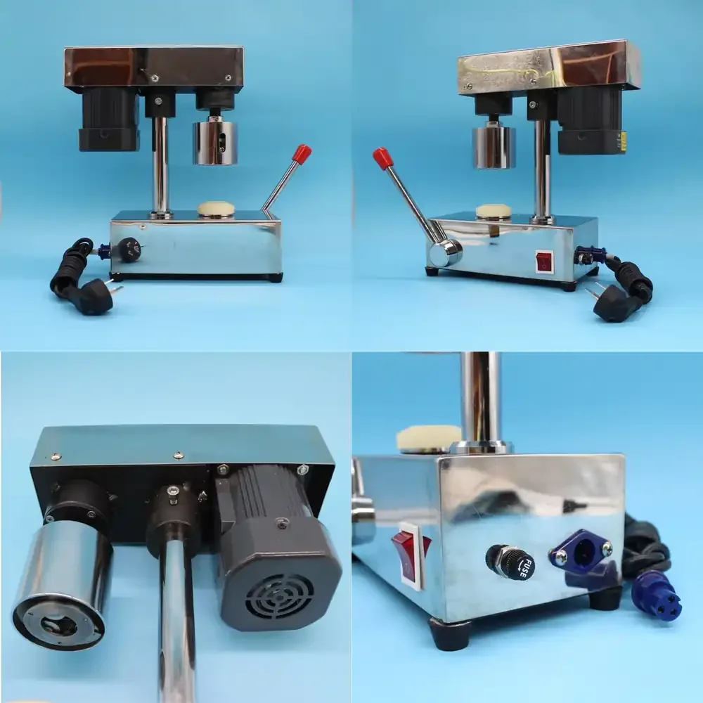 

Semi-automatic Electric Capping Machine for 13mm 20mm Vial Caps