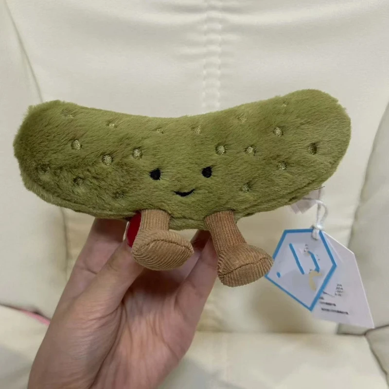 ألعاب الخيار القطيفة المرحة واللطيفة المخلل الحلي حقيبة الظهر المعلقات مفتاح المعلقات ديكورات السيارات الداخلية الإبداعية هدية صغيرة