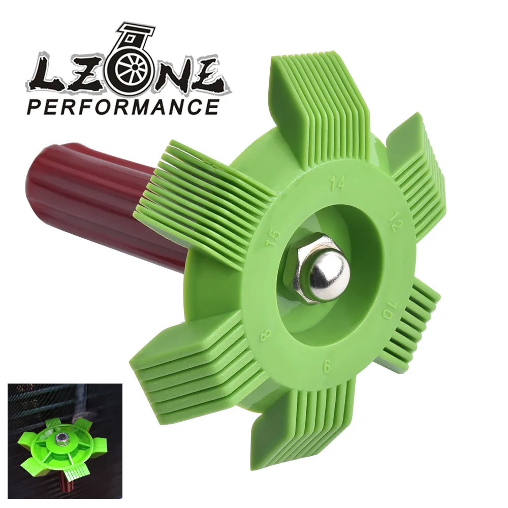 ยูนิเวอร์แซรถA/Cหม้อน้ำคอนเดนเซอร์ระเหยครีบที่หนีบผมตรงขดลวดหวีพลาสติกอัตโนมัติระบบระบายความร้อนซ่อมเครื่องมือ