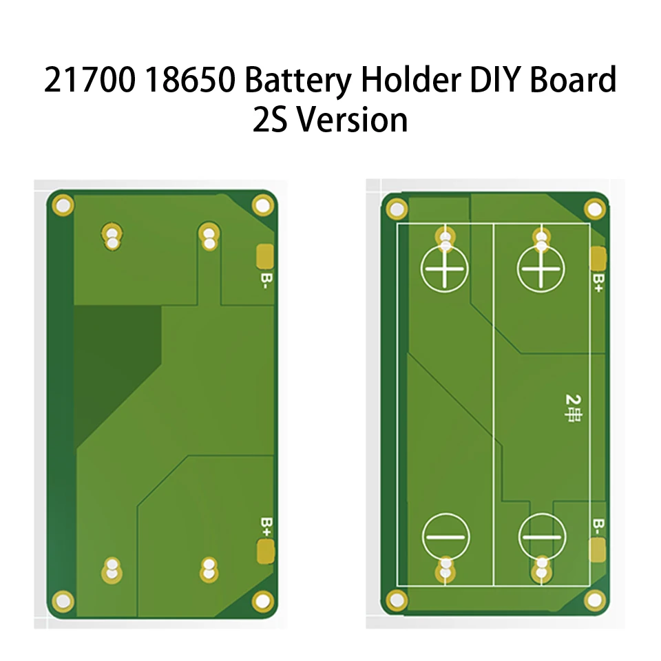 18650 21700 gniazdo baterii PCB 1S 2S 4S 2P 20A baterie schowek na okulary Box płytka drukowana do elektrycznego/Power Bank DIY