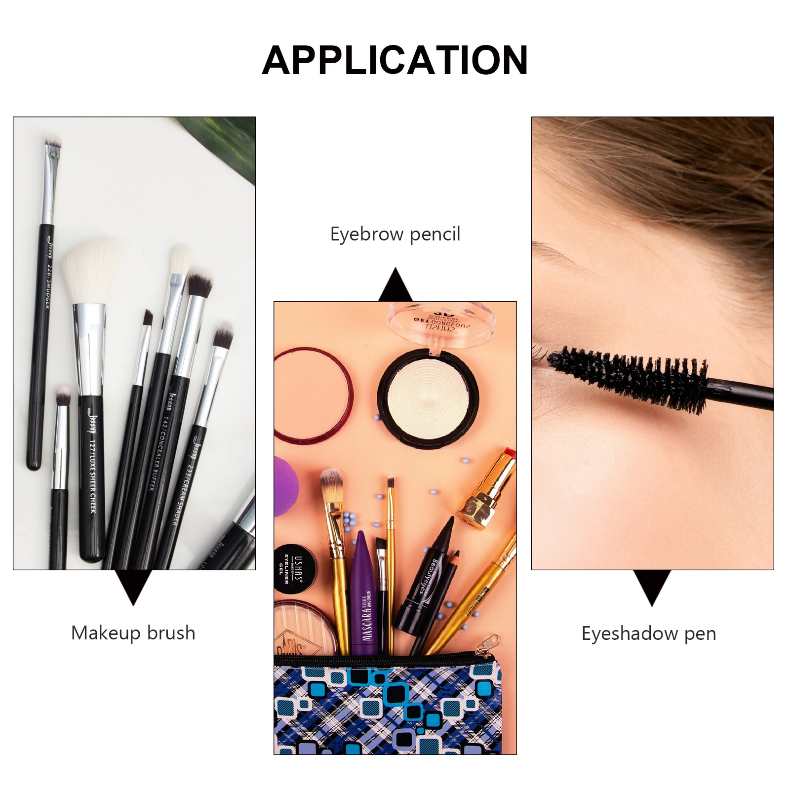 

14 Holes Makeup Brush Drying Rack White Stand Organizer For Storage Display Tools Holder Shelf Rack Case Container Box