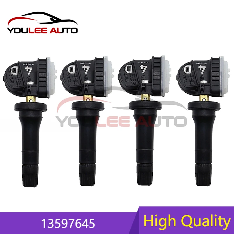 

1/4Pcs 13597645 TPMS Tire Pressure Sensor For Opel Astra K Van Insignia B Vauxhall Insignia GM Chevrolet GMC Buick Cadillac