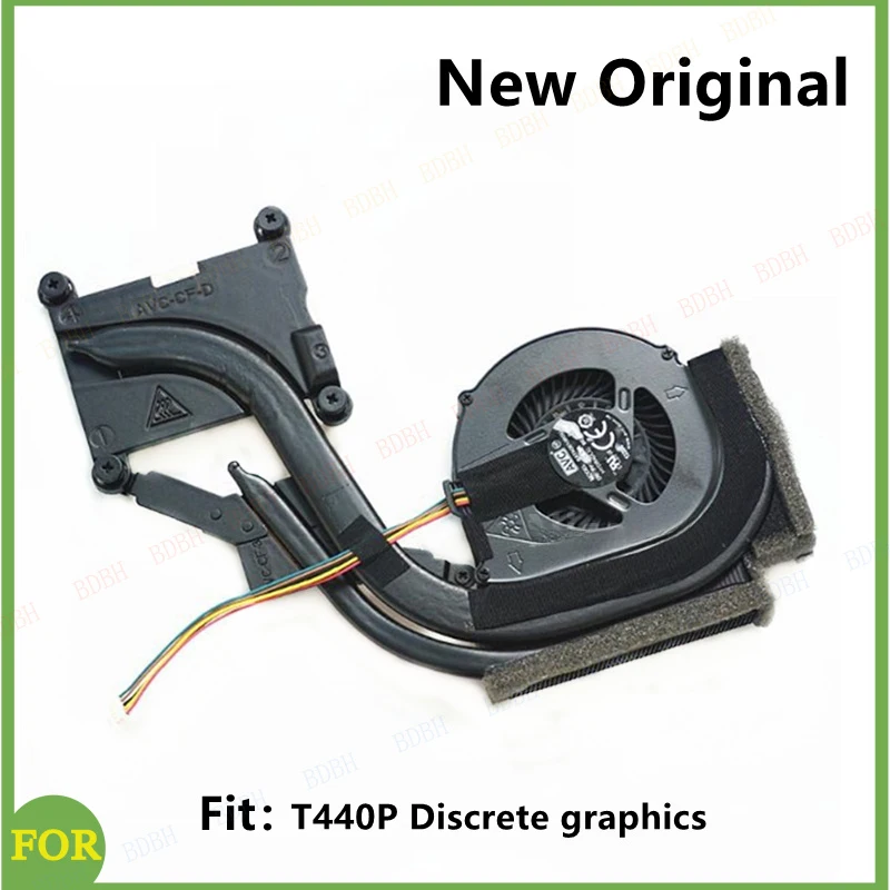 

BDBHNew Original For Laptop LenovoThinkpad T440P CPU Cooling Fan Heatsink Radiator Cooler Dis SWG FRUPN: 00HM903 04X3918 04X3916