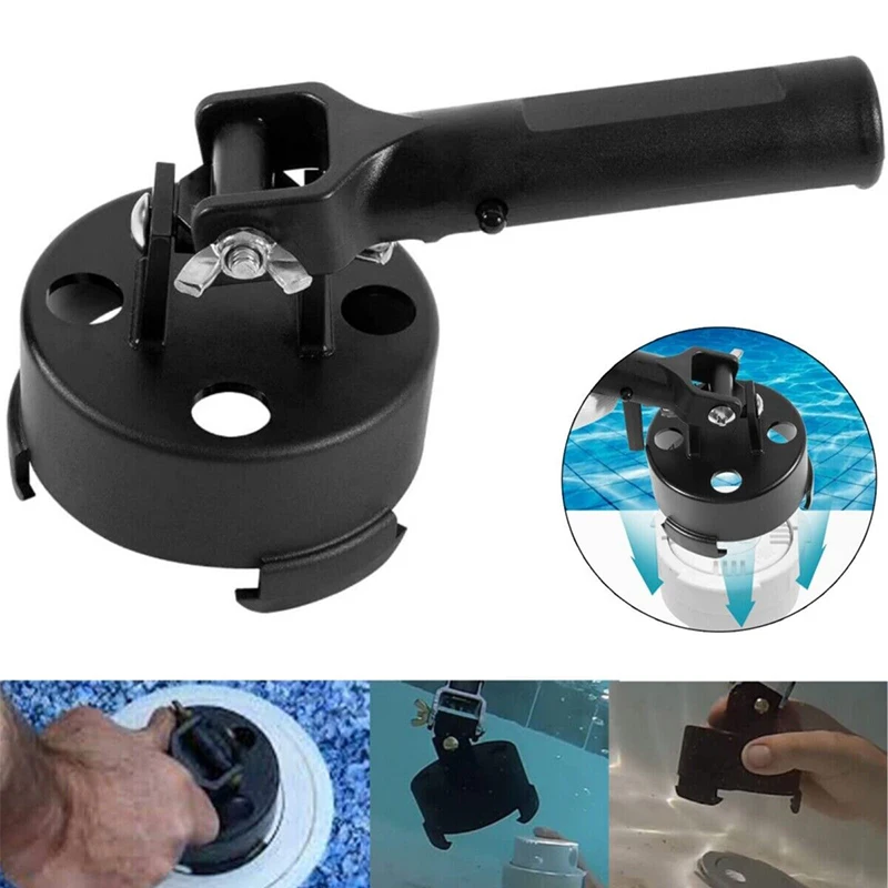 Plastic Pool Nozzle Tool Cleaning Head Removal Tool For 004-552-5440-00 PCC 2000 Vanquish Vantage, For all Large 3-Prong Pop Ups