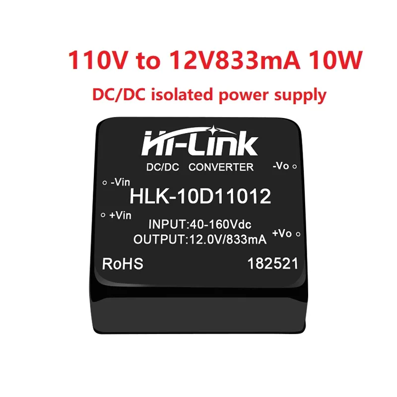 110V to 12V isolated power supply module 10D11012, DC-DC DC step-down module power supply voltage regulator output