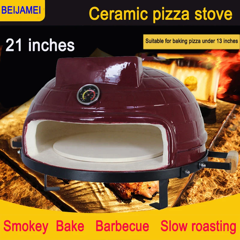 

Oven Toast Pizza Kitchen 21inch Stove Bread Maker Breakfast Round Stove Turkhis