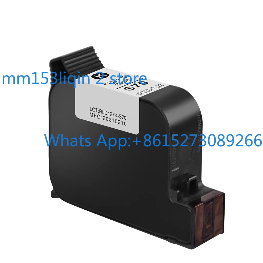 Special ink cartridge for handheld inkjet printer, high adhesion black quick drying, printer ink