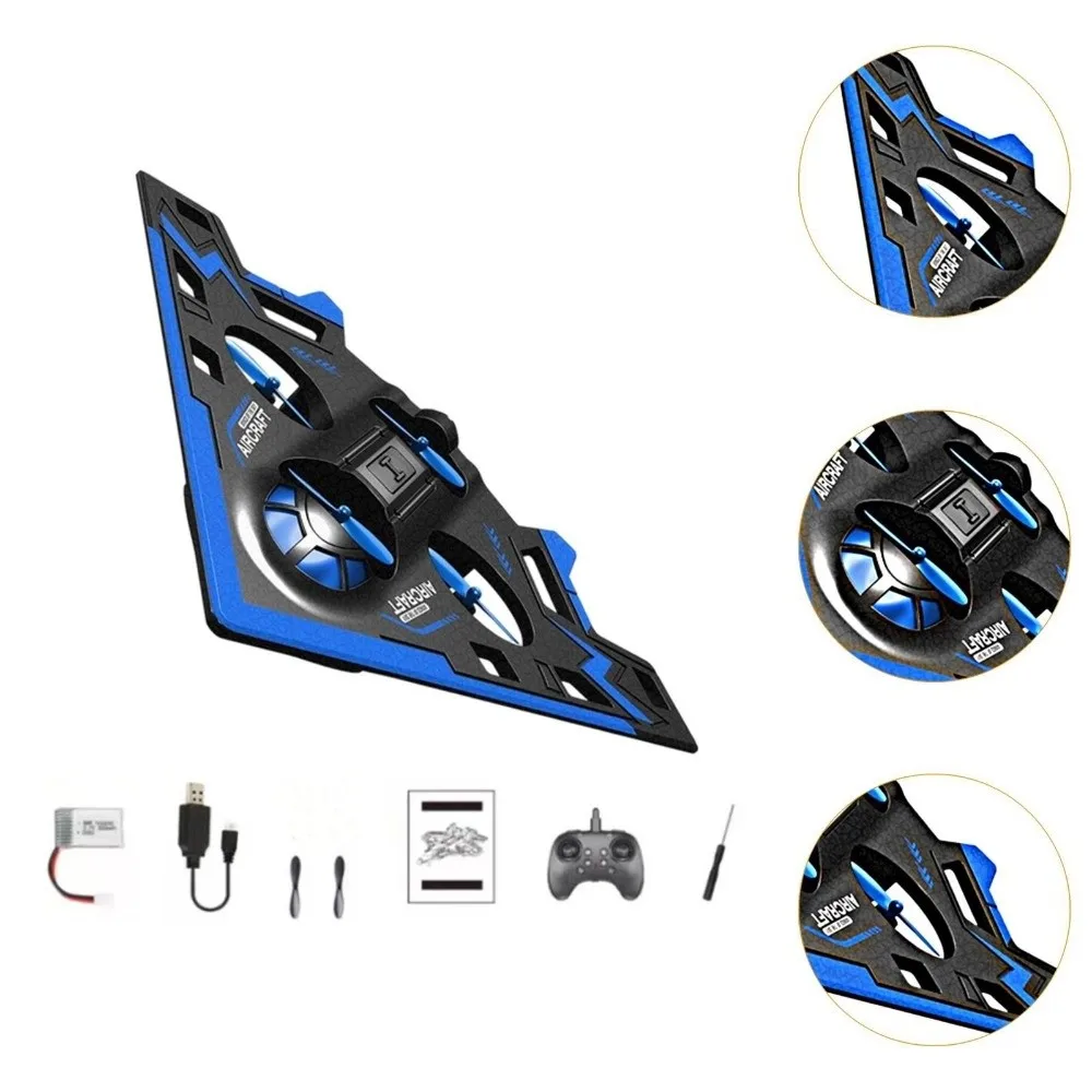 2.4GHz Foam Remote Control Plane Stunt Roll Waterproof Foam RC Airplanes Gravity Sensing Crash Resistance Helicopter Quadcopter