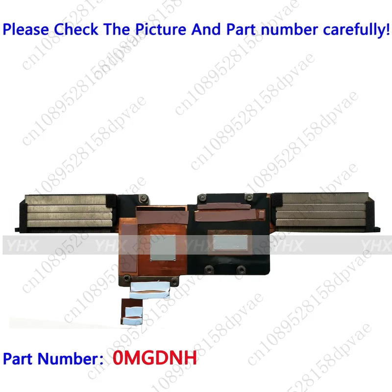

GYX New For DELL XPS 17 9720 XPS 9720 N18E COOLING HEATSINK 0MGDNH