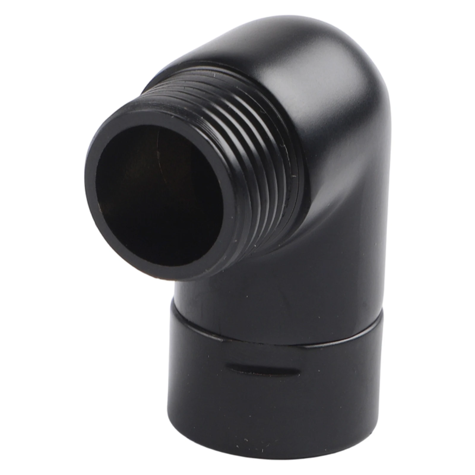 G1/2 Hand Shower Top Spray Elbow Black Angle Female Thread And Male Thread 90° Bathroom Shower Parts Accessories