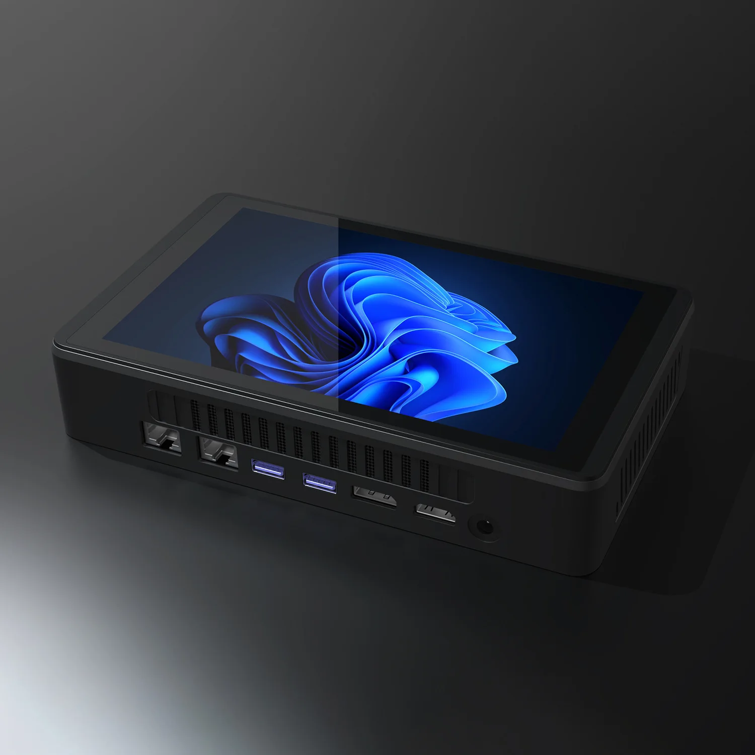 CPU Intel N95 Windows 11 mini pc with 8 inch touch screen DDR4 SSD